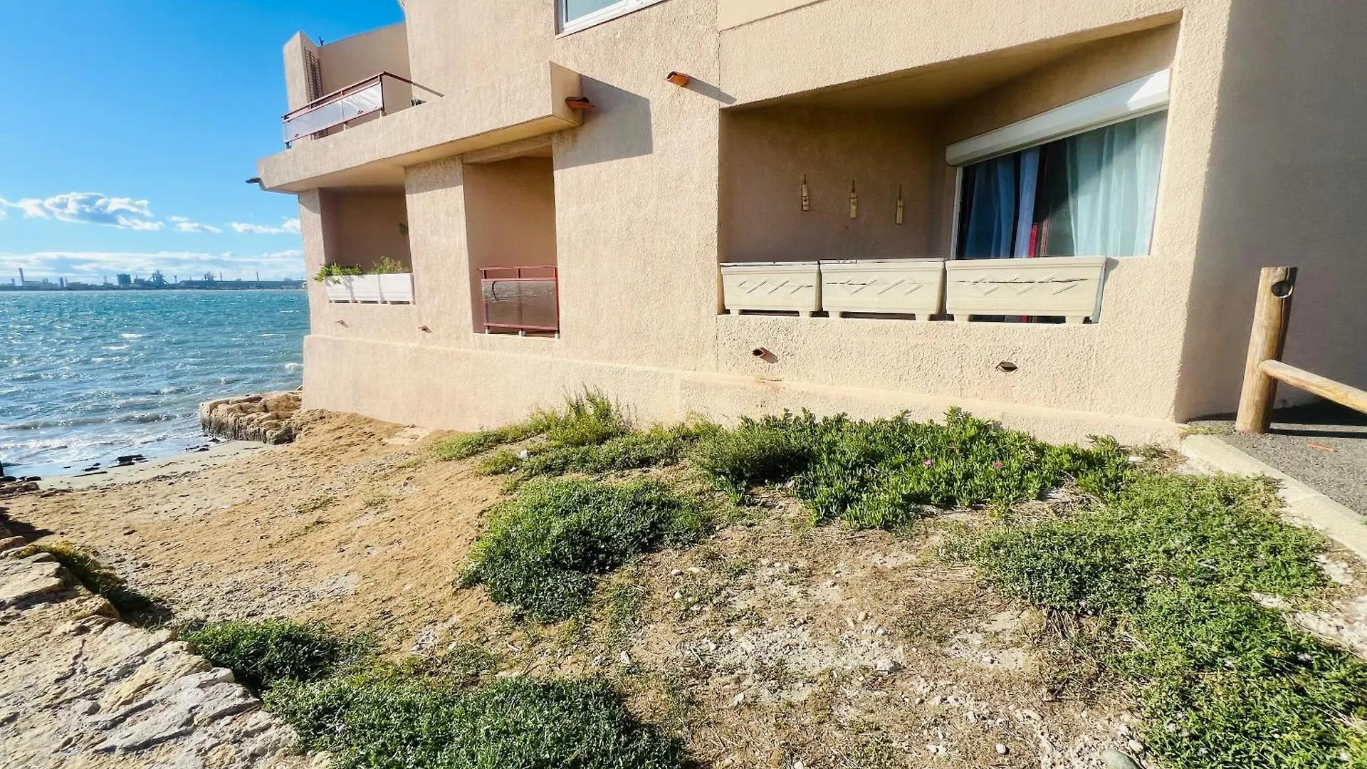 Voile De Mer 1 - Les Pieds Dans L'Eau, Clim, Wifi, 2 Personnes Fos-sur-Mer