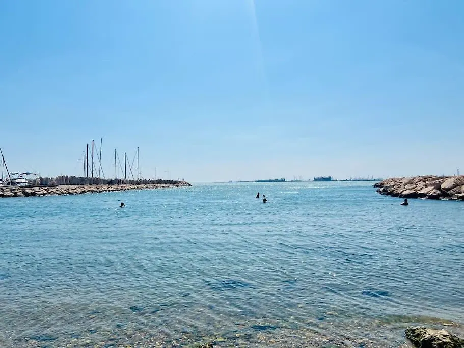 Voile De Mer 1 - Les Pieds Dans L'Eau, Clim, Wifi, 2 Personnes Fos-sur-Mer France