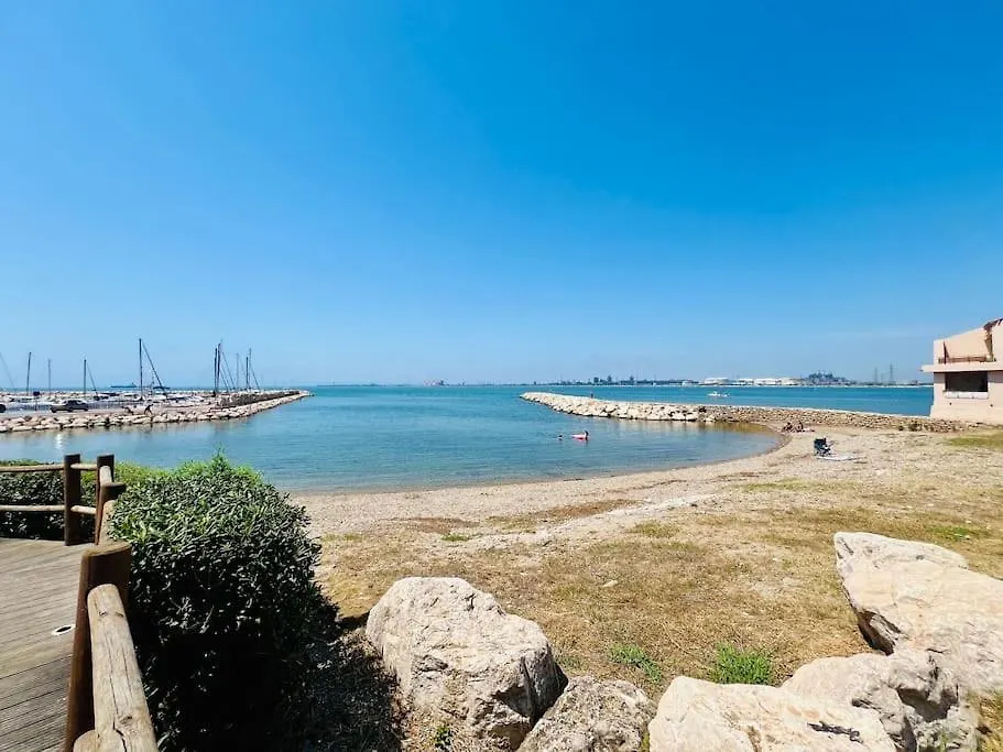 Voile De Mer 1 - Les Pieds Dans L'Eau, Clim, Wifi, 2 Personnes Fos-sur-Mer