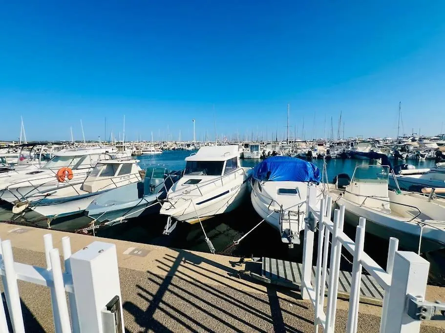 Voile De Mer 1 - Les Pieds Dans L'Eau, Clim, Wifi, 2 Personnes Fos-sur-Mer Apartment
