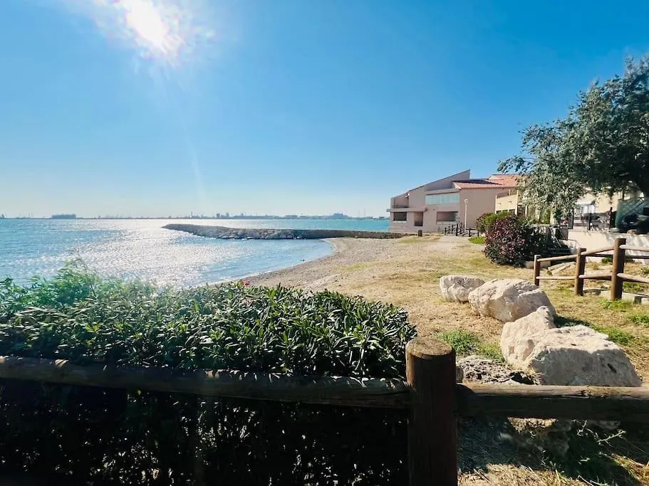 Voile De Mer 1 - Les Pieds Dans L'Eau, Clim, Wifi, 2 Personnes Fos-sur-Mer