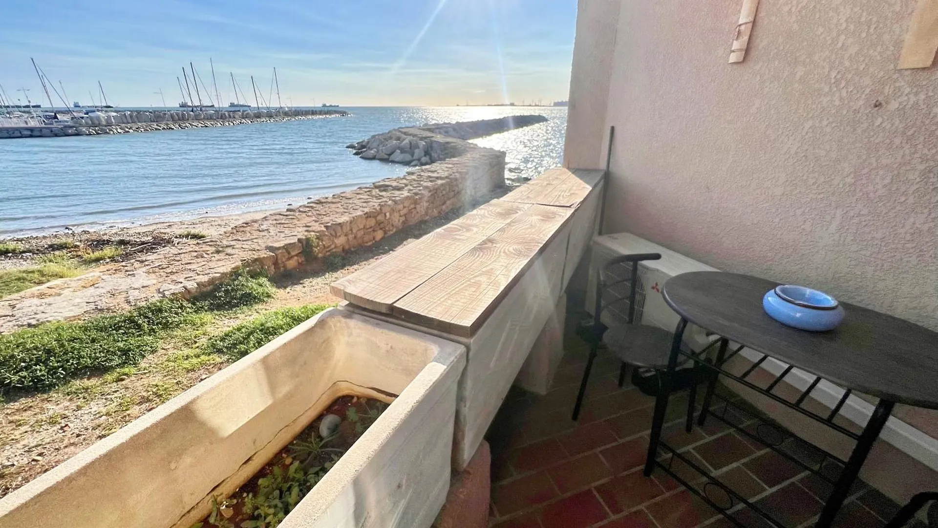 Voile De Mer 1 - Les Pieds Dans L'Eau, Clim, Wifi, 2 Personnes Fos-sur-Mer